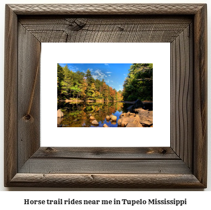 horse trail rides near me in Tupelo, Mississippi